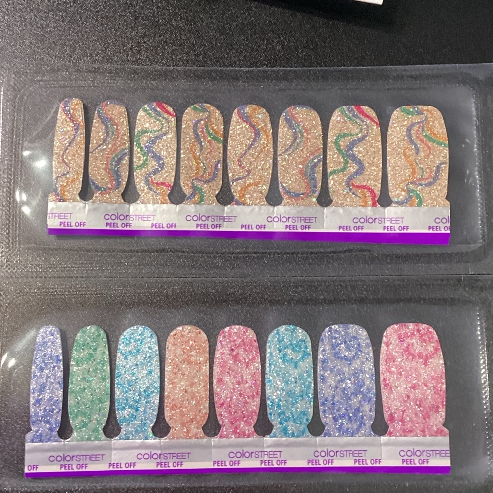 Color Street Glitter Nail Strips - Multicolor Sparkle